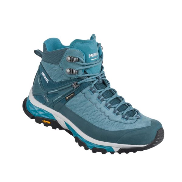 Buty damskie MEINDL Top Trail Lady Mid GTX, z membraną Gore-Tex. Zielone obuwie trekkingowe damskie MEINDL. Za 1,149.90 zł.