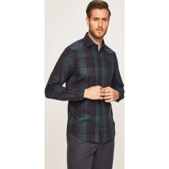 Tommy Hilfiger Tailored - Koszula. Niebieskie koszule męskie Tommy Hilfiger Tailored, m, bez wzorów, z bawełny, bez kołnierzyka, bez ramiączek. Za 379.90 zł.