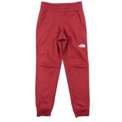The North Face spodnie dresowe męskie. Czerwone spodnie sportowe męskie The North Face, z dresówki. Za 127.76 zł.