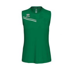 Koszulki Bez Rękawów Errea Eloy Ad Damskie. Zielone bluzki sportowe damskie ERREA, s, z materiału, bez kołnierzyka, bez ramiączek. Za 186.00 zł.