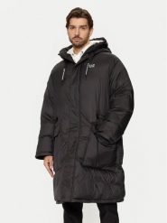 EA7 Emporio Armani Kurtka zimowa 6DPL01 PNGAZ 1200 Czarny Regular Fit. Czarne kurtki męskie EA7 Emporio Armani, na zimę, m, bez wzorów, z syntetyku, bez kaptura. Za 1,479.00 zł.