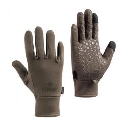 Rękawiczki zimowe Alpinus Scafell Pro. Zielone rękawiczki damskie Alpinus, na zimę, bez wzorów, z dzianiny. Za 119.00 zł.