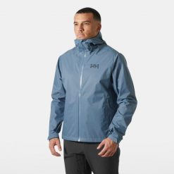 Kurtka narciarska Helly Hansen Loke Terra. Niebieskie kurtki męskie Helly Hansen, na lato, m, bez wzorów, z materiału. Za 619.00 zł.