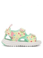 Primigi Sandały AVANT 1455022 Zielony. Zielone sandały dziewczęce Primigi, z materiału, bez zapięcia. Za 179.99 zł.