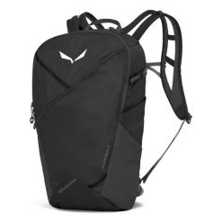 SALEWA Plecak trekkingowy Pedroc Mate 18 black out. Czarne plecaki męskie Salewa, bez wzorów, z materiału. Za 456.50 zł.