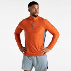 Bluza turystyczna męska Power Up. Niebieskie bluzy bez kaptura męskie Dare 2b, m. W wyprzedaży za 229.99 zł.