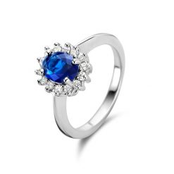 Parte Di Me Pierścionek Parte Di Me Mia Colore Azure - srebro Pierścionki 1 ct Damski. Niebieskie pierścionki damskie Parte Di Me, z cyrkonią, srebrne. Za 190.99 zł.