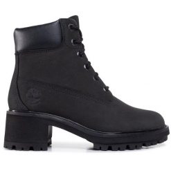 Trapery Timberland. Czarne trapery damskie Timberland, bez obcasa. Za 539.99 zł.