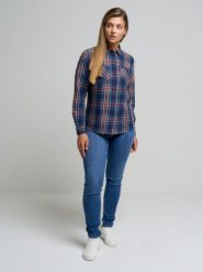 Jeansy damskie z wysokim stanem niebieskie Katrina High Waist 470. Niebieskie jeansy damskie Big Star, z podwyższonym stanem. Za 329.99 zł.
