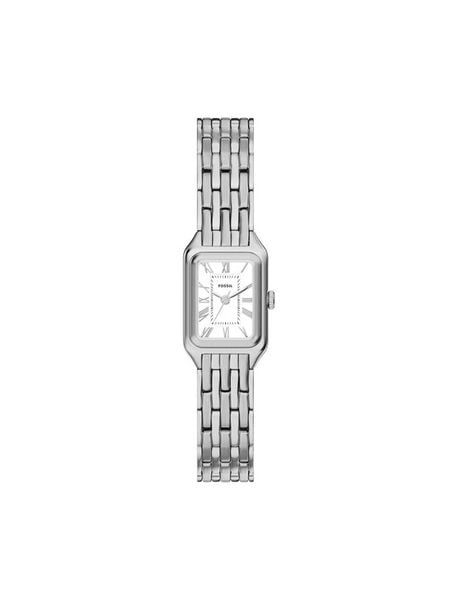 Fossil Zegarek Raquel Mini ES5469 Srebrny. Szare, analogowe zegarki damskie Fossil, srebrne. Za 789.99 zł.
