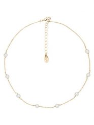 U.S. Polo Assn. Pozłacany naszyjnik z perłami - dł. 37 cm rozmiar: onesize. Niebieskie naszyjniki damskie U.S. Polo Assn., metalowe. Za 86.99 zł.