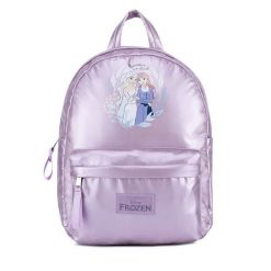 Plecak Frozen. Fioletowe plecaki damskie Frozen, bez wzorów, sportowe. Za 119.99 zł.