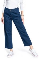 DAMSKIE SPODNIE JEANSOWE LEE WIDE LEG CARPENTER L31HKEIV 112107142. Spodnie materiałowe damskie Lee, bez wzorów, z jeansu. Za 199.99 zł.