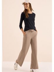 Cecil Koszulka w kolorze czarnym rozmiar: L. Czarne bluzki damskie Cecil, l, bez wzorów, z bawełny, bez kołnierzyka, bez ramiączek. Za 73.93 zł.