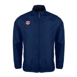 Płaszcz przeciwdeszczowy Gray-Nicolls Velocity. Niebieskie płaszcze męskie GRAY-NICOLLS, xs, bez wzorów, z dzianiny. Za 290.00 zł.