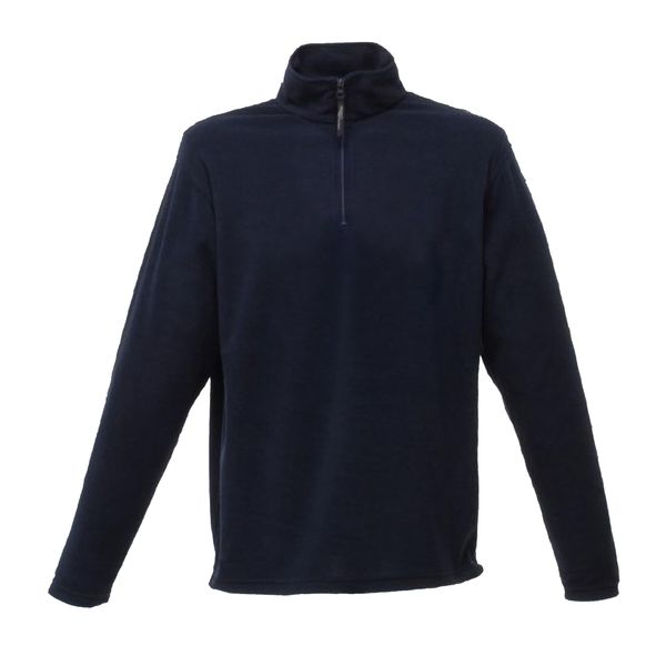 Męska bluza polarowa z mikro zamkiem (170 GSM) (Dark Navy). Niebieskie bluzy bez kaptura męskie Regatta, m, z materiału. Za 85.99 zł.