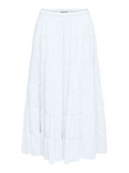 ONLY Spódnica maxi Kelly 15374229 Biały Regular Fit. Białe spódniczki damskie Only, m, bez wzorów, z bawełny, maxi. Za 169.99 zł.