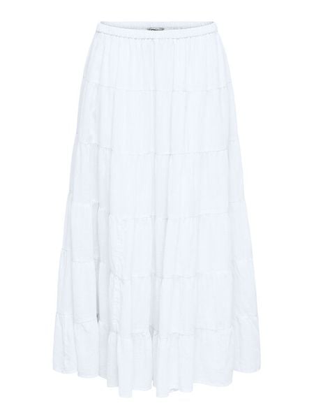 ONLY Spódnica maxi Kelly 15374229 Biały Regular Fit. Białe spódniczki damskie Only, m, bez wzorów, z bawełny, maxi. Za 121.99 zł.