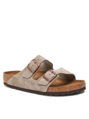 Birkenstock Klapki Arizona Bs 0051461 Szary. Szare klapki i japonki męskie Birkenstock, ze skóry. Za 349.99 zł.