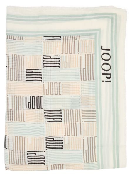 JOOP! Szalik Kobiety Bawełna biały|zielony|brązowy, ONE SIZE. Białe szaliki i kominy damskie Joop!, bez wzorów, z bawełny. Za 229.95 zł.