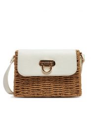 DeeZee Torebka 7027 Beżowy. Brązowe listonoszki damskie DeeZee, bez wzorów, bez dodatków. Za 129.99 zł.