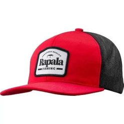 Czapka typu snapback Rapala Red Unmatched Quality. Czerwone czapki męskie RAPALA, bez wzorów, z materiału, eleganckie. Za 155.50 zł.