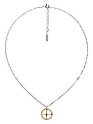 U.S. Polo Assn. Naszyjnik z zawieszką - dł. 45 cm rozmiar: onesize. Szare biżuteria dla mężczyzn U.S. Polo Assn., z kryształem, ze stali. Za 69.99 zł.