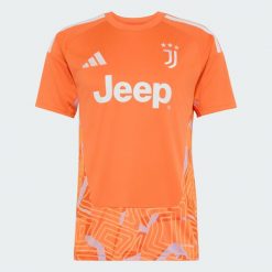 Bramkarska koszulka podstawowa Juventus 26/27. Brązowe t-shirty sportowe męskie Adidas, l, z materiału, bez ramiączek, do piłki nożnej, climacool (adidas). Za 439.00 zł.
