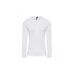 Koszulka damska Premier Long John. Białe bluzki sportowe damskie PREMIER, bez wzorów, z materiału, bez ramiączek. Za 133.50 zł.