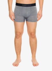 Bokserki termoaktywne Super.natural Tundra175 Boxer. Szare bokserki męskie Super.natural, bez wzorów, z materiału. Za 208.99 zł.