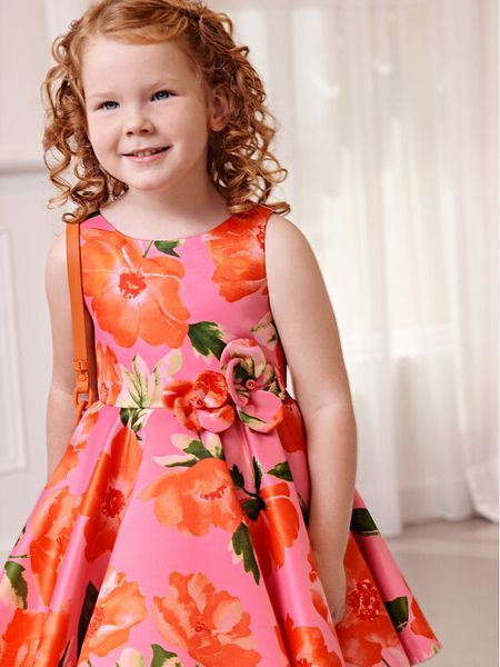 Abel & Lula Sukienka elegancka 5060 Kolorowy Regular Fit. Sukienki dziewczęce Abel & Lula, bez wzorów, z syntetyku, eleganckie, bez ramiączek. Za 269.99 zł.