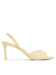 Aldo Sandały Andya 14295882 Żółty. Żółte sandały damskie Aldo, bez wzorów, ze skóry, bez obcasa, na szpilce. Za 359.99 zł.