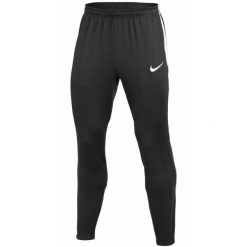 Spodnie męskie Nike Dri-Fit Strike 26. Czarne spodnie materiałowe męskie Nike, bez wzorów, z elastanu, sportowe. Za 186.99 zł.