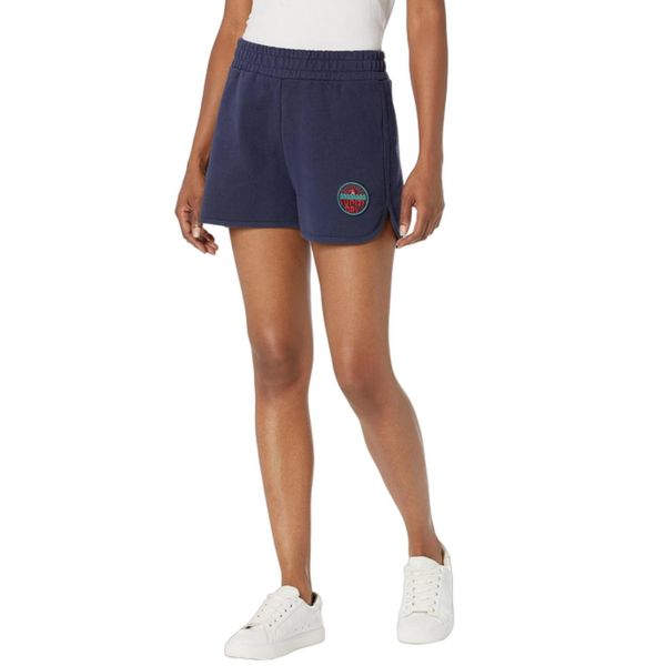 Spodenki sportowe damskie Superdry Vintage Colegiate. Niebieskie spodenki sportowe damskie Superdry., s, z bawełny. W wyprzedaży za 113.00 zł.