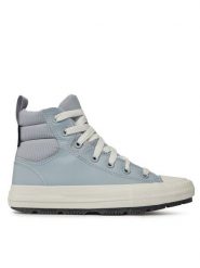 Converse Trampki Chuck Taylor All Star Berkshire A05376C Błękitny. Niebieskie trampki i tenisówki damskie Converse, bez wzorów, ze skóry. Za 309.99 zł.
