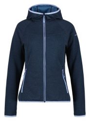 Icepeak Kurtka polarowa "Berryville" w kolorze granatowym rozmiar: L. Niebieskie kurtki damskie ICEPEAK, l, bez wzorów, z materiału, bez kaptura. Za 140.53 zł.