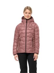 Jack Wolfskin Kurtka puchowa w kolorze jasnoróżowym rozmiar: XS. Różowe kurtki damskie Jack Wolfskin, xs, bez wzorów, z materiału, bez kaptura. Za 417.28 zł.