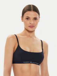 Tommy Hilfiger Góra od bikini UW0UW05323 Granatowy. Niebieskie bikini damskie Tommy Hilfiger, bez wzorów. Za 149.99 zł.