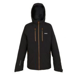 Męska Kurtka Zimowa Highton Stretch III. Czarne kurtki męskie Regatta, na zimę, m, bez wzorów, z puchu, sportowe, bez kaptura. Za 178.99 zł.