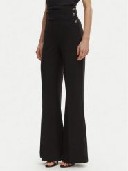 Rinascimento Spodnie palazzo CFC0020264002 Czarny Flare Fit. Czarne spodnie materiałowe damskie RINASCIMENTO, bez wzorów, z materiału. Za 499.99 zł.