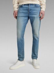G-Star Dżinsy - Slim fit - w kolorze niebieskim rozmiar: W28/L32. Niebieskie jeansy męskie G-Star. Za 175.67 zł.