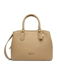 Nine West Torebka CEO-Vena-KY255 Beżowy. Brązowe torebki klasyczne damskie Nine West, bez wzorów, z materiału, bez dodatków. Za 249.99 zł.