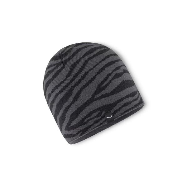 Czapka zimowa Sella Am Crevasse. Czarne czapki męskie Salewa, na zimę, bez wzorów, z wełny, sportowe. Za 189.99 zł.
