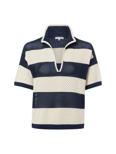 Marie Lund koszulka z dzianiny Kobiety Sztuczne włókno biały, XS. Białe t-shirty damskie Marie Lund, xs, bez wzorów, z dzianiny, bez kołnierzyka. Za 139.95 zł.