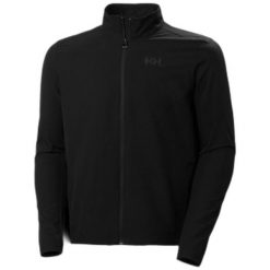 Kurtka wodoodporna Helly Hansen Sirdal Softshell. Czarne kurtki softshell damskie Helly Hansen, bez wzorów, z softshellu, bez kaptura. W wyprzedaży za 431.45 zł.