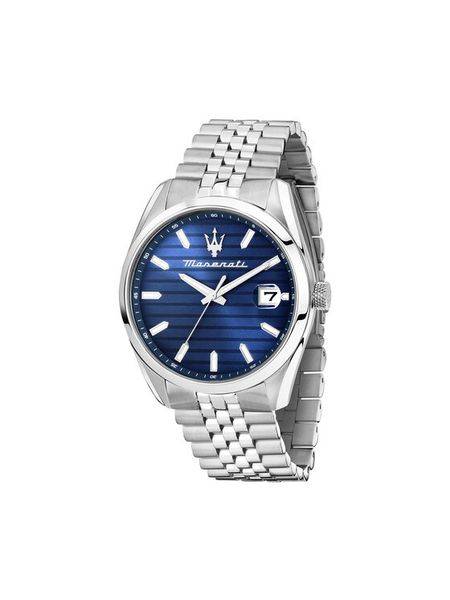 Maserati Zegarek Attrazione R8853151028 Srebrny. Szare, analogowe zegarki męskie maserati, srebrne. Za 839.99 zł.