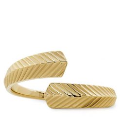 Pierścionek Fossil. Żółte pierścionki damskie Fossil, złote. Za 179.99 zł.