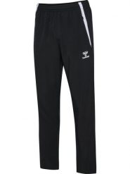Spodnie sportowe dresowe na trening Hummel Lead 2.0 Woven Pants. Czarne spodnie sportowe męskie HUMMEL, z dresówki. Za 168.00 zł.