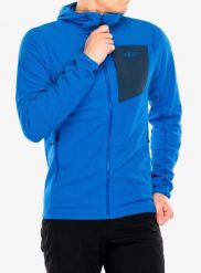 Bluza z kapturem męska Rab Tecton Hoody. Niebieskie bluzy z kapturem męskie RAB, m, z elastanu. Za 372.89 zł.