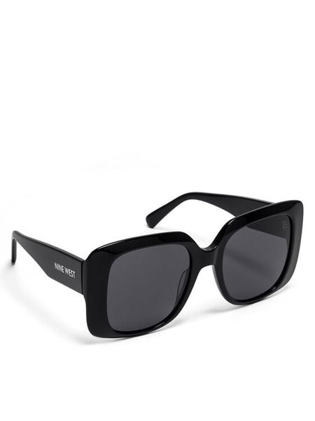 Nine West Okulary przeciwsłoneczne NW 6627S Czarny. Czarne okulary przeciwsłoneczne damskie Nine West. Za 139.99 zł.